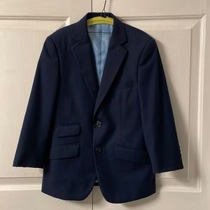 Boy’s Navy Suit Sz 8 - jacket & pants